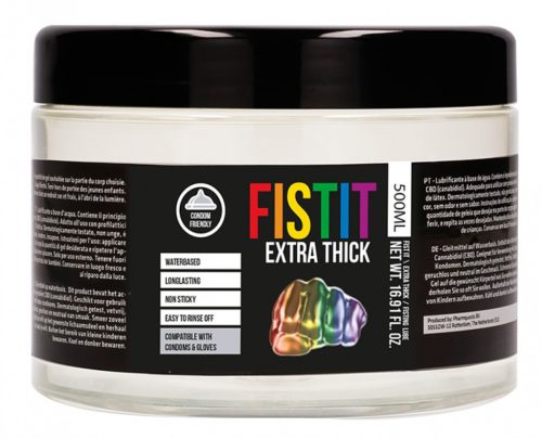 Fist It – extra sűrű szivárvány víz alapú síkosító 500ml