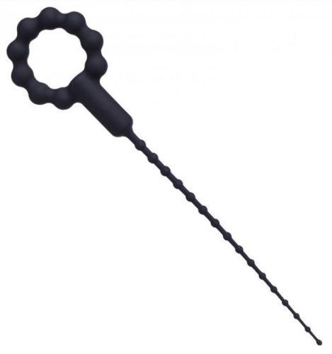 Vibráló húgycsőpálca O-gyűrűvel – 17,5 cm, 3-8 mm átmérő