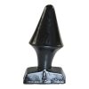 Zizi Stopper – prémium anál dugó, 10 x 5 cm, fekete