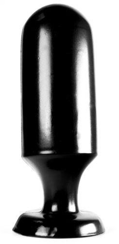 Maxima – prémium anál dildó 15 x 5,5 cm, fekete