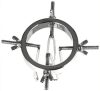 Premium fém anális speculum – hosszú cső 11,5 cm