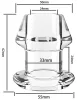 Tunnel plug Inpull kupakkal – prémium élvezet 5 x 5 cm