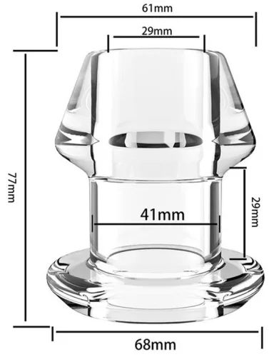 Túnel dugó Inpull kupakkal – prémium intim élmény 6.5 x 6 cm