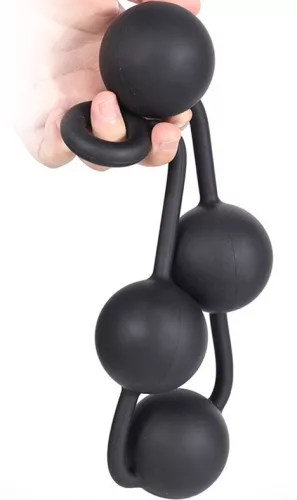 Quarty XL – prémium szilikon análgolyók 52 x 6 cm