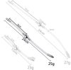 Double Flexi Duo – dupla urethra hüvelyi stimulátor 24 cm