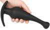Felfújható anális kiegészítő – prémium izgató 19 x 5,5 cm