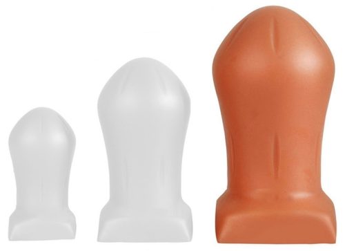 Prémium szilikon anál duggó – L 14 x 9 cm