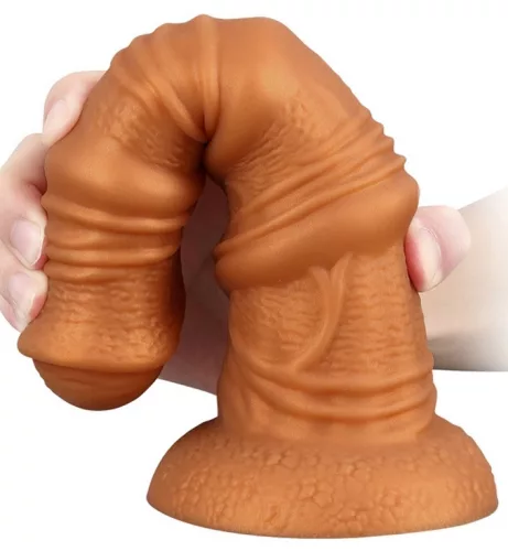 Silicone RibHorse – prémium szilikon dildó 21 x 5,5 cm
