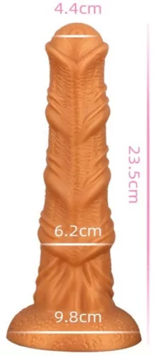 Silicone RibHorse – prémium szilikon dildó 21 x 5,5 cm