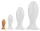 Rubios – prémium szilikon anál plug 6 x 3 cm