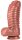 Dildo Monster Carapace – prémium barna dildó 22 x 10 cm