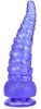 Winkle L – prémium lila dildó, 20 x 7 cm