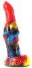 Freki – színes prémium dildo 20 cm hosszú
