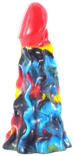 Himiks – színes, 18 cm-es prémium dildó