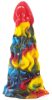 Himiks – színes, 18 cm-es prémium dildó