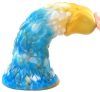 Toadyk Dildo – prémium arany-kék intim eszköz (17 x 6 cm)