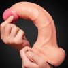 Uppy Realistic – nagyméretű természetes dildó 19 x 5 cm