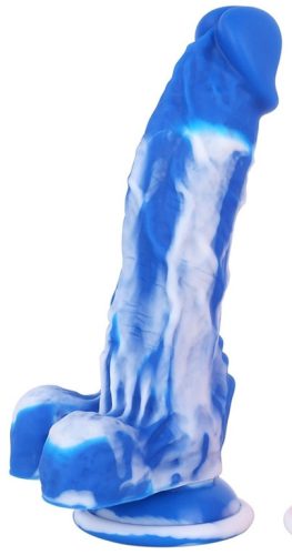 Gridy – prémium kékszínű dildó 15 x 4 cm méretben