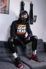 SMELLY Sk8erboy – stílusos fehér zokni skate-rajongóknak