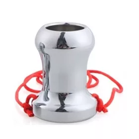 Plug Tunnel – fém anális izgató, nyitott, S méretű