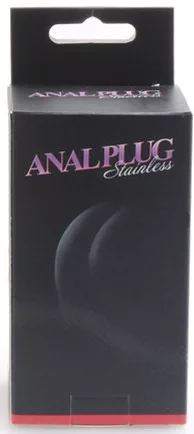 Plug Tunnel – fém anális izgató, nyitott, S méretű