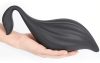 Bulby XL – prémium szilikon anális dugó 20x9 cm, fekete