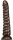 Dildo Monster Squel – prémium barna dildó 20 cm hosszú