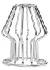 Hollow Flat – prémium fém análplug (L)