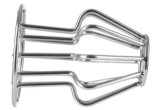 Hollow Flat – prémium fém análplug (L)