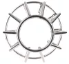 Hollow Flat – prémium fém análplug (L)