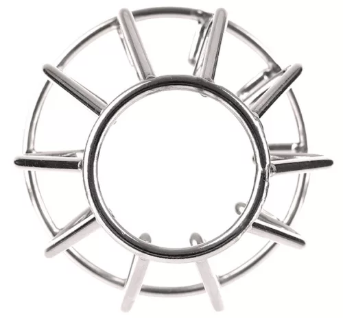 Hollow Flat – prémium fém análplug (L)