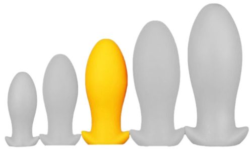 Saurus Egg – prémium szilikon anális dugó L 14 x 6.3 cm