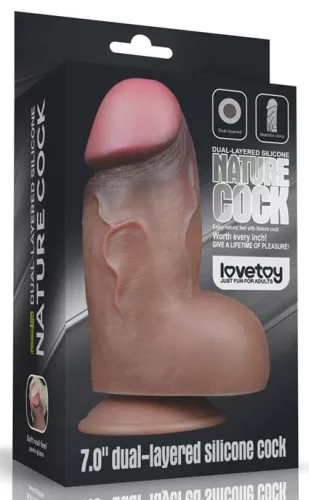 ThickUp Nature – prémium dildó, természetes formával