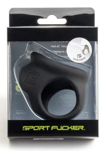 Ballstretcher – fekete herehúzó maszturbátor