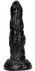 Alien Scolk – prémium fekete dildó 17 cm hosszú