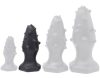 Monster Spike M – prémium szilikon anális dugó 12 x 4,5 cm