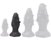 Monster Spike M – prémium szilikon anális dugó 12 x 4,5 cm