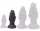 Monster Spike M – prémium szilikon anális dugó 12 x 4,5 cm
