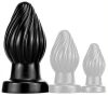 Spiral Plug L – prémium spirális anális eszköz, fekete