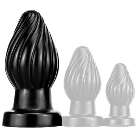 Spiral Plug L – prémium spirális anális eszköz, fekete