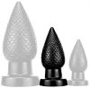PineCock Plug M – prémium análkúp, 10 x 4,5 cm, fekete