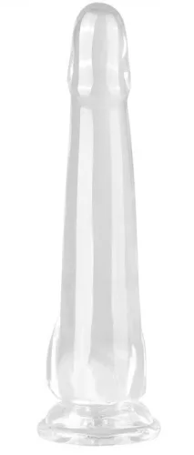 Clear Dong – áttetsző dildó (L 14 x 4,5 cm)