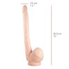 Dildorama XXL – érzéki vibrátor, 24 cm hosszú és prémium anyagú