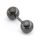 Ball Duo – elegáns fekete fülbevaló
