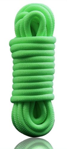 Fénylő zöld kötelek – 5 m prémium bondage élményhez
