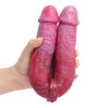 Double Duo Real – prémium dupla dildó 36 cm hosszú