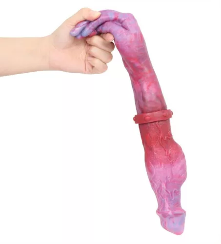 Double Dildo Hand Monster – prémium dupla dildó 42 cm hosszú