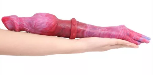 Double Dildo Hand Monster – prémium dupla dildó 42 cm hosszú