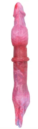 Double Dildo Hand Monster – prémium dupla dildó 42 cm hosszú