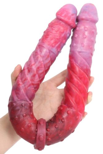 Double Dildo Duo Twist – prémium dupla vibrátor 53 cm